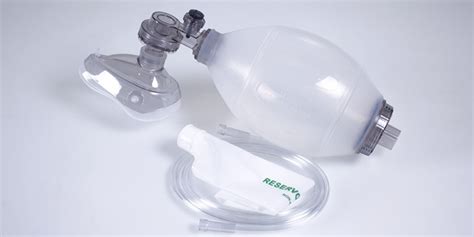 Pediatric Ambu Bag for Children & Infants, Silicone, Natural White Ambu Bag CPR Mask Anaesthesia ...