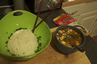 Rice and Spicy Tofu Soup | Best soup, ever. | Justin Henry | Flickr