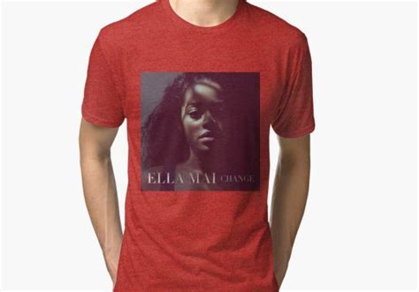 Ella Mai Tri-blend T-Shirt by FreakinJess | T shirt, Mens tops, Chiffon tops