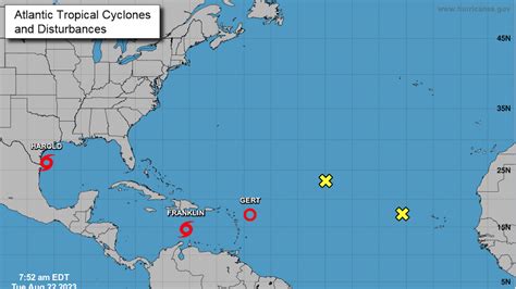 Atlantic sees record burst of tropical storms in less than two days