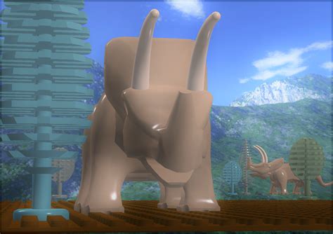 Walking with LEGO Dinosaurs- Torosaurus by BipedalCynodont on DeviantArt