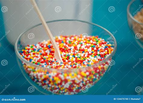 Small Sweet Sugar Balls. Food Colorful Sugar Balls Stock Photo - Image ...