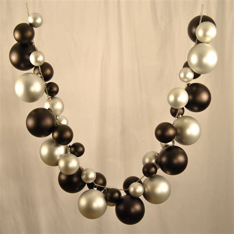 Ball Garland | Garland, Christmas garland, Faux christmas wreaths