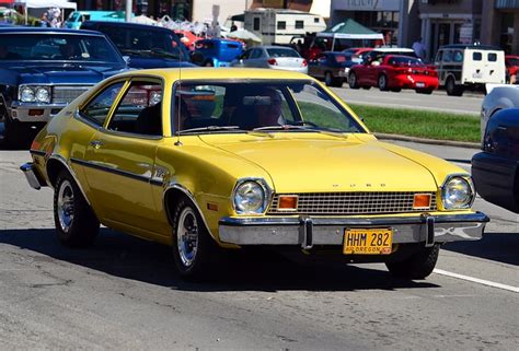 1976 Ford pinto yellow