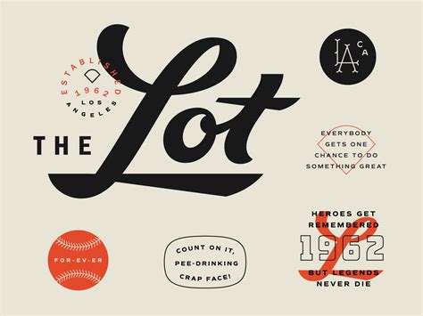 The Lot Lettering by Nathan Holthus | Dribbble | Dribbble Sport Branding, Logo Branding ...