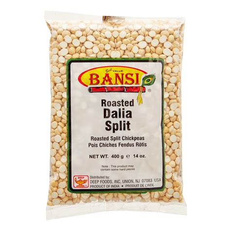 Bansi Roasted Dalia Split Roasted Split Chickpeas, 14.1 OZ - Walmart.com