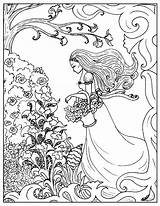 Lady Coloring Pages For Teens – Printable sketch template