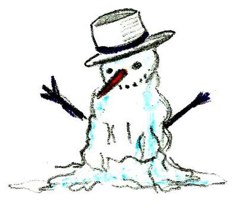 29+ Melting Snowman Clipart | ClipartLook