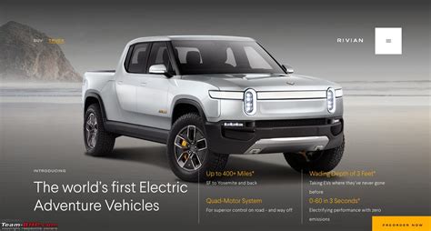 The Rivian Electric Pickup Truck - Team-BHP