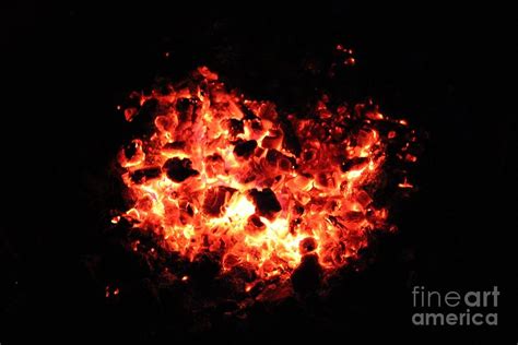 Burning Embers 2 Photograph by Gabi Cohen