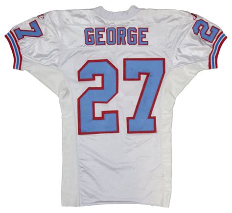 1998 Tennessee Oilers Eddie George Game-Worn Jersey, 49% OFF