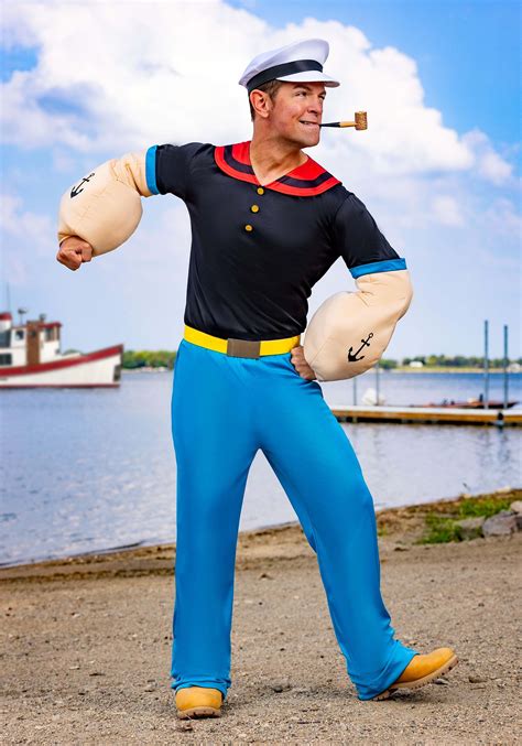 Popeye Costume for Adults | Cartoon Character Costumes