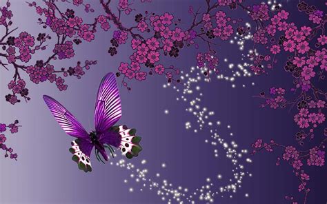 Neon Butterflies Live Wallpaper