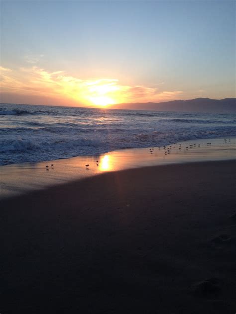 Sunset- Venice beach, California