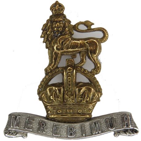 15th/19th King's Royal Hussars collar badge