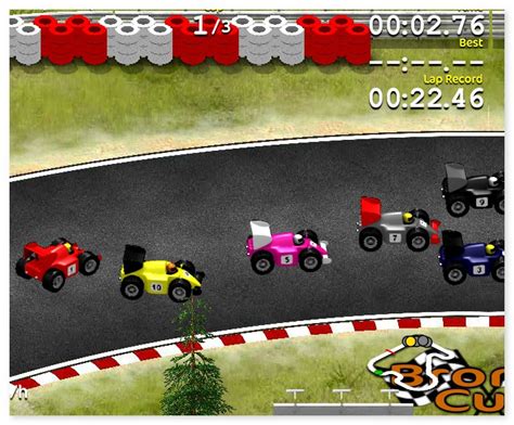 Grand Prix Go formula 1 annular racing game Online Free Games