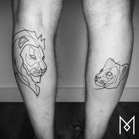 50+ Single Continuous Line Tattoos By Mo Ganji That Will Speak To Your ...