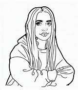 Billie Eilish 4 coloring Page  Download Print Or Color Online For Free sketch template