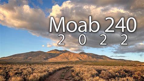 Running the Moab 240 - YouTube