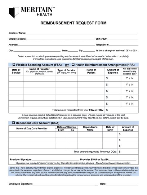 Meritain Health Medical Claim Form - ClaimForms.net