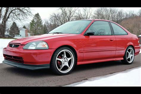 1996 honda civic hatchback custom - YouTube