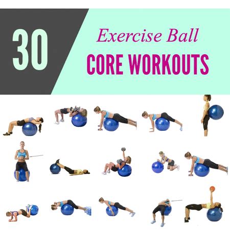 30 Best Stability Ball Exercises To Improve Your Core Strength ...