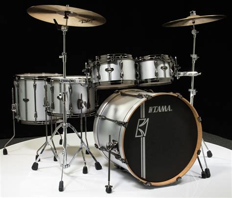 Tama Superstar Hyper-Drive Duo 5pc Drum Set - Satin Silver