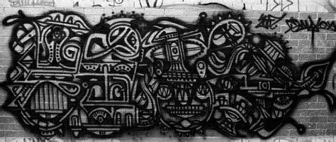 urban art black on silver | Free backgrounds and textures | Cr103.com