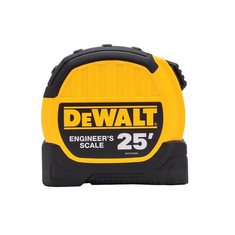 DEWALT 25 ft. x 1-1/8-inch Engineer Scale Tape Measure | The Home Depot Canada