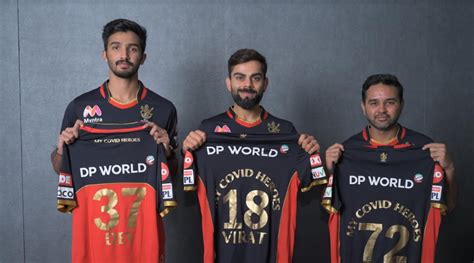 RCB players to honour COVID heroes by wearing tribute jersey in IPL ...