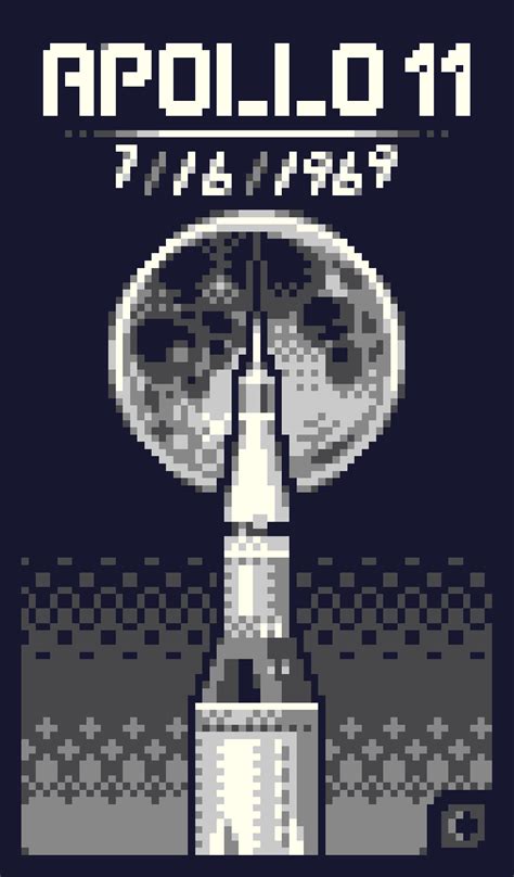 Pixilart - Apollo 11 by Eclipse89