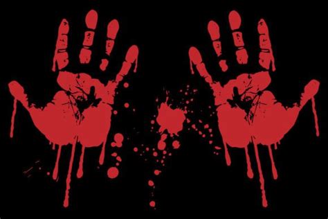 Halloween Bloody Hands Graphic by aDensmerch · Creative Fabrica