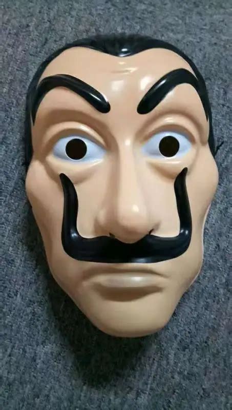 Promotion " La Casa De Papel" Mask Salvador Dali PVC Cosplay Movie ...