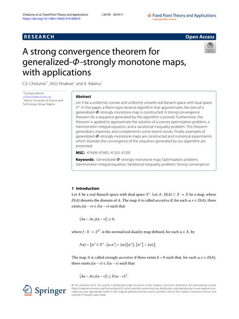 (PDF) A strong convergence theorem for generalized-Φ-strongly monotone ...