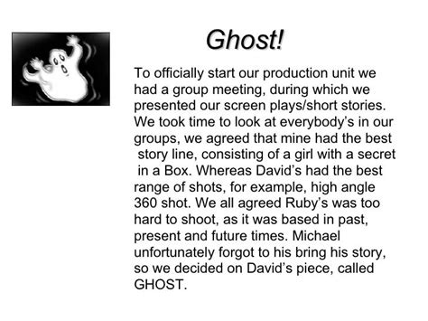 short ghost stories