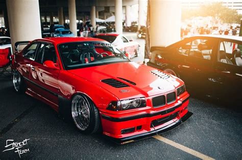 #BMW_M3_E36 #Stance #Slammed #Modified | Bmw cars, Bmw, Bmw red