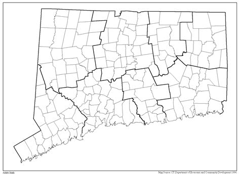 Printable Map Of Ct Towns - prntbl.concejomunicipaldechinu.gov.co