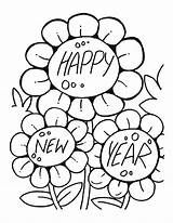 Happy New Year Coloring Pages  Best For Kids sketch template