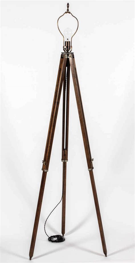 Vintage Tripod Floor Lamp at 1stDibs