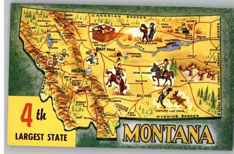 Pin by Sheryl Maxey on States I've visited | Montana state map, Road ...