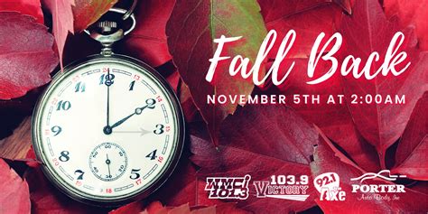 Daylight Saving Time “Fall Back” Reminder | MyRadioLink.com