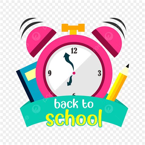 Clip Art School Clock