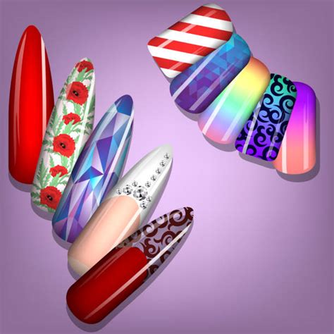 Best Long Nails Illustrations, Royalty-Free Vector Graphics & Clip Art ...