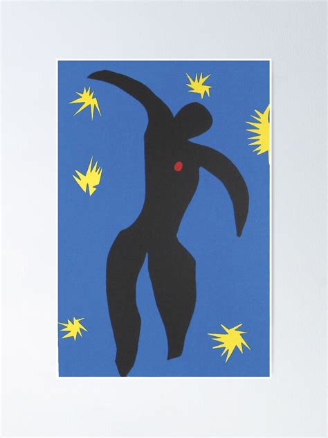 "Henri Matisse, Icarus (Icare) from Jazz Collection, 1947, Artwork, Men ...