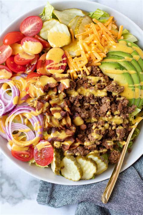 Cheeseburger Salad Recipe - Lexi's Clean Kitchen