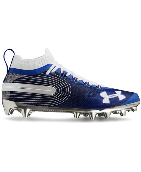 Under Armour Men's Spotlight MC American Football Cleats Team Royal...