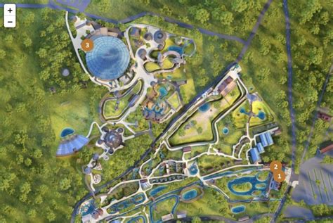 Cartes et plans détaillés du Zoo de Beauval