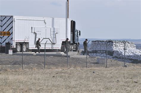 Simulated missile launch conducted at Malmstrom Air Force Base ...