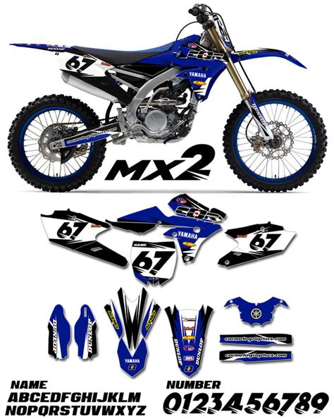 Yamaha MX2 Kit - Cor Moto Graphics