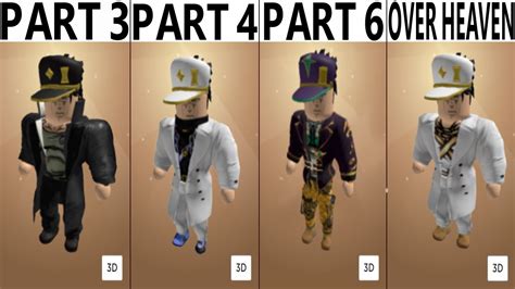 How To Make Jotaro Kujo In Roblox 7 - YouTube